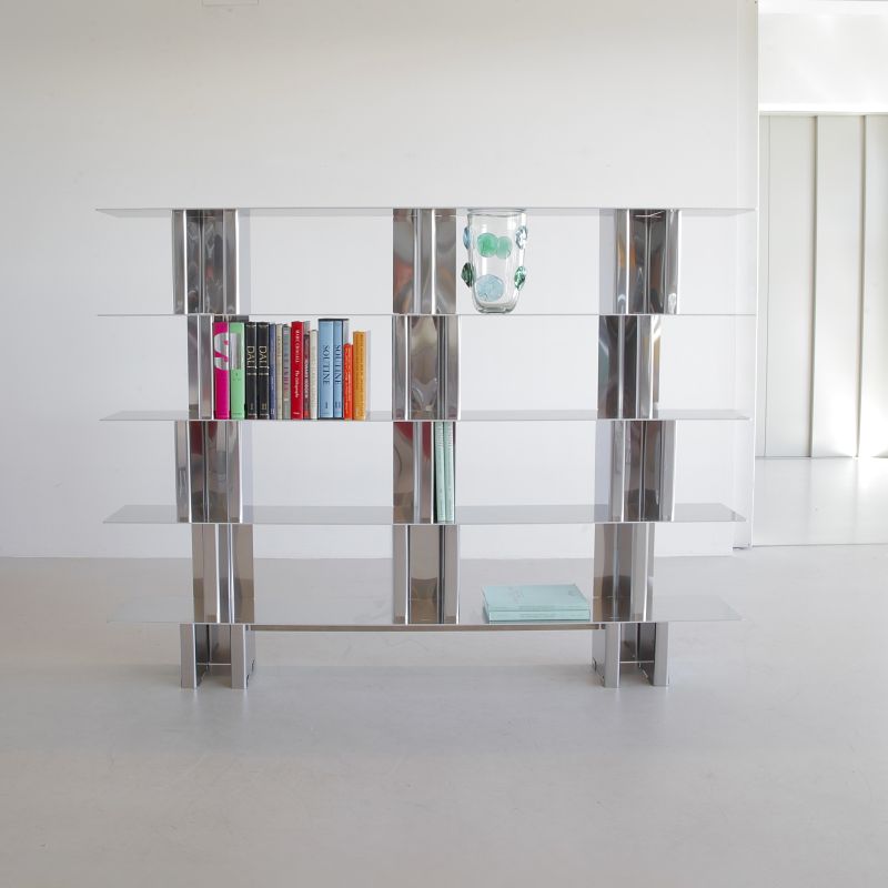 Stainless Steel 'OneTwoOne' Shelving System, Germany 2020