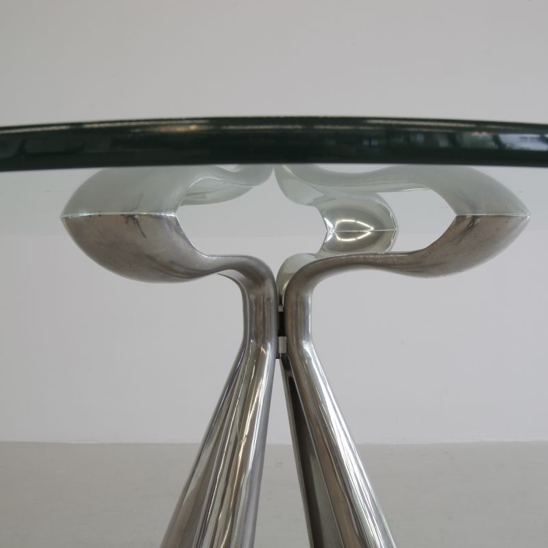 Round Dining Table by Vittorio INTROINI for SAPORITI, 1972
