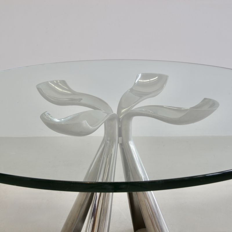 Round Dining Table by Vittorio INTROINI for SAPORITI, 1972