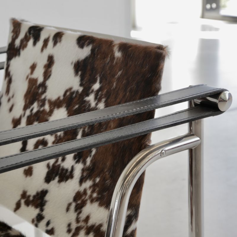 Original Armchair 'Fauteuil á Dossier Basculant'  LC1 by Le Corbusier, P. Jeanneret and C. Perriand
