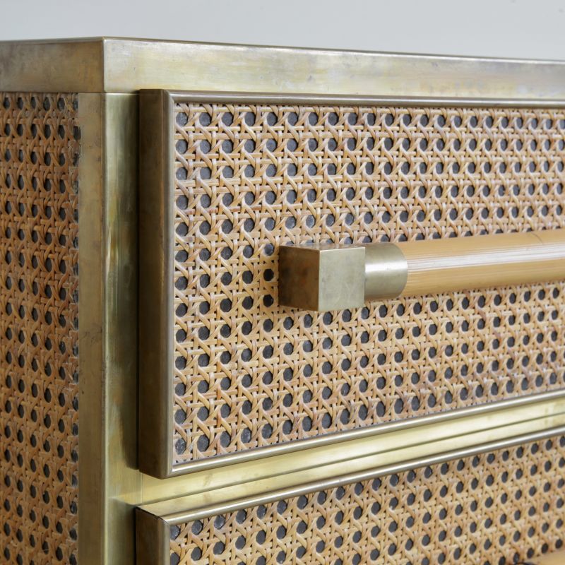 SIGNED Pair of Commodes/ Night Stands by Sandro PETTI, 1975