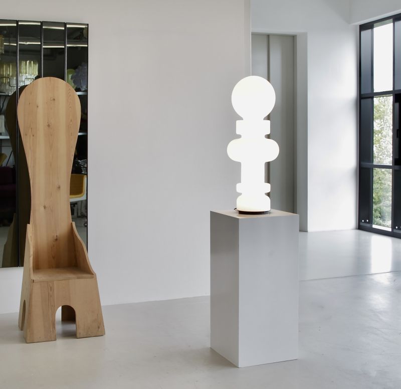 Large Table Lamp (2490 RE) by Bobo PICCOLI, FONTANA ARTE 1968