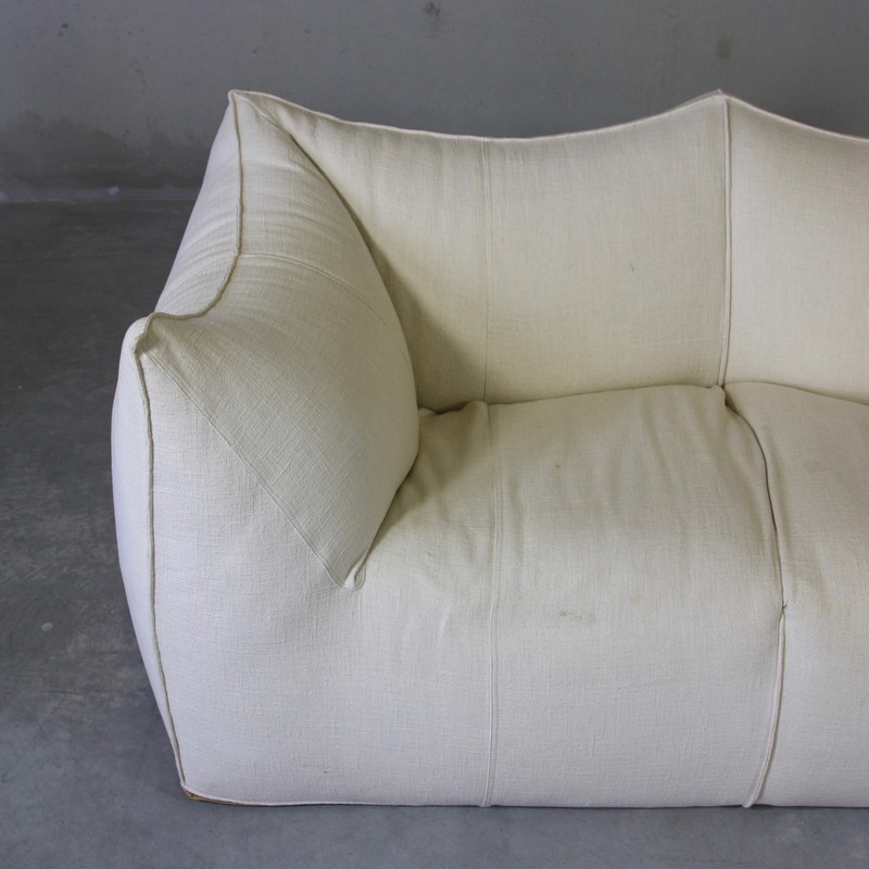 BAMBOLE, Two seat Sofa by Mario Bellini (Cream)