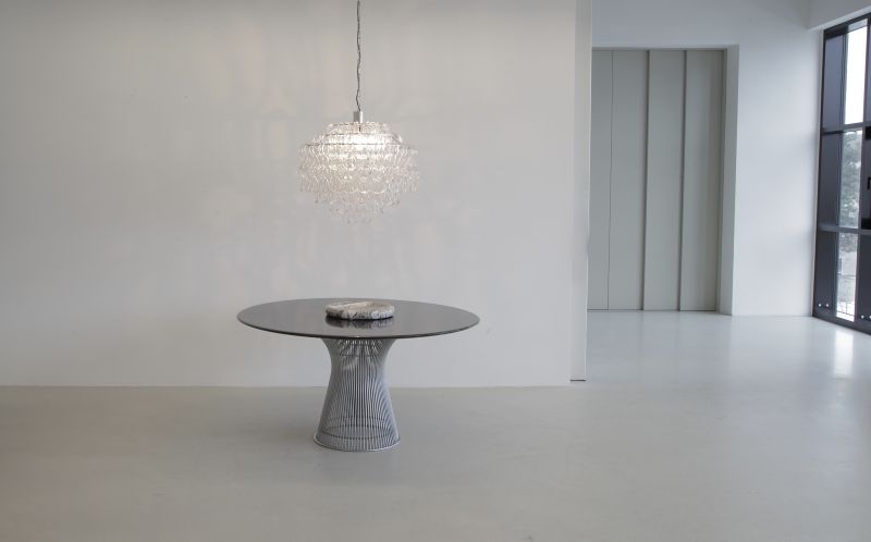 Chandelier by Angelo MANGIAROTTI for Vetreria VISTOSI, 1967