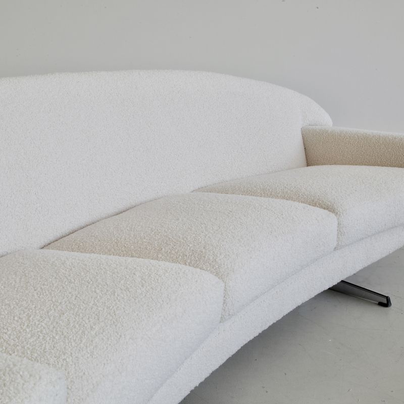 Curved Three-Seat CAPRI Sofa designed by Johannes ANDERSEN, 1965