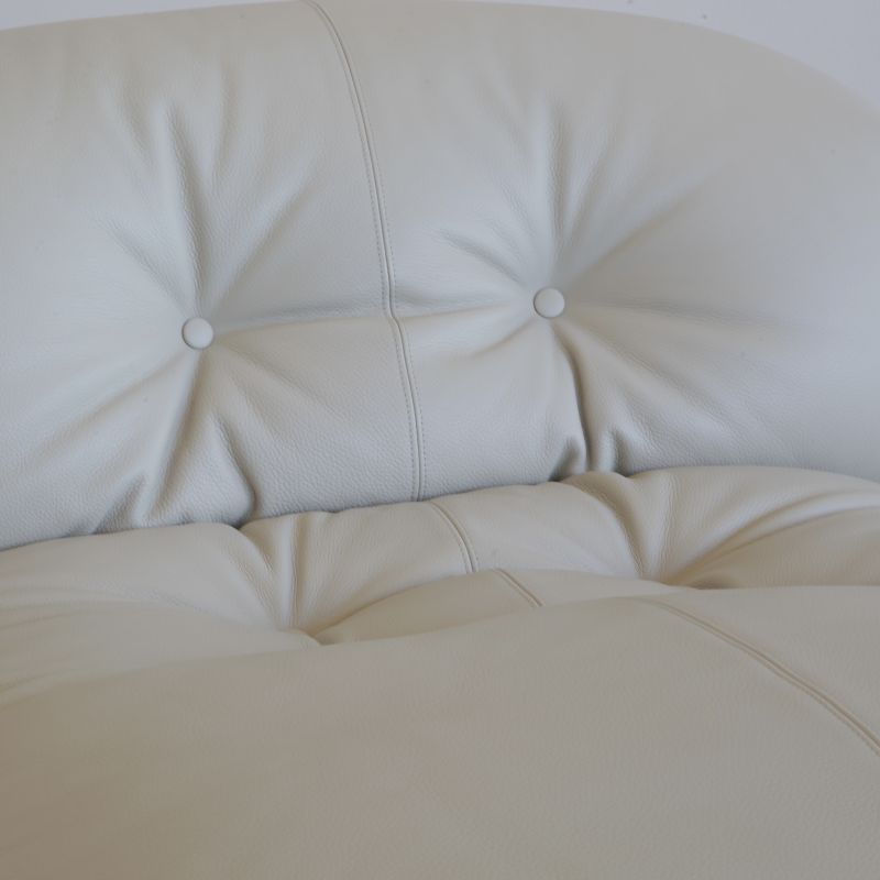 Fine Leather SORIANA Chaiselongue von Tobia & Afra Scarpa for CASSINA