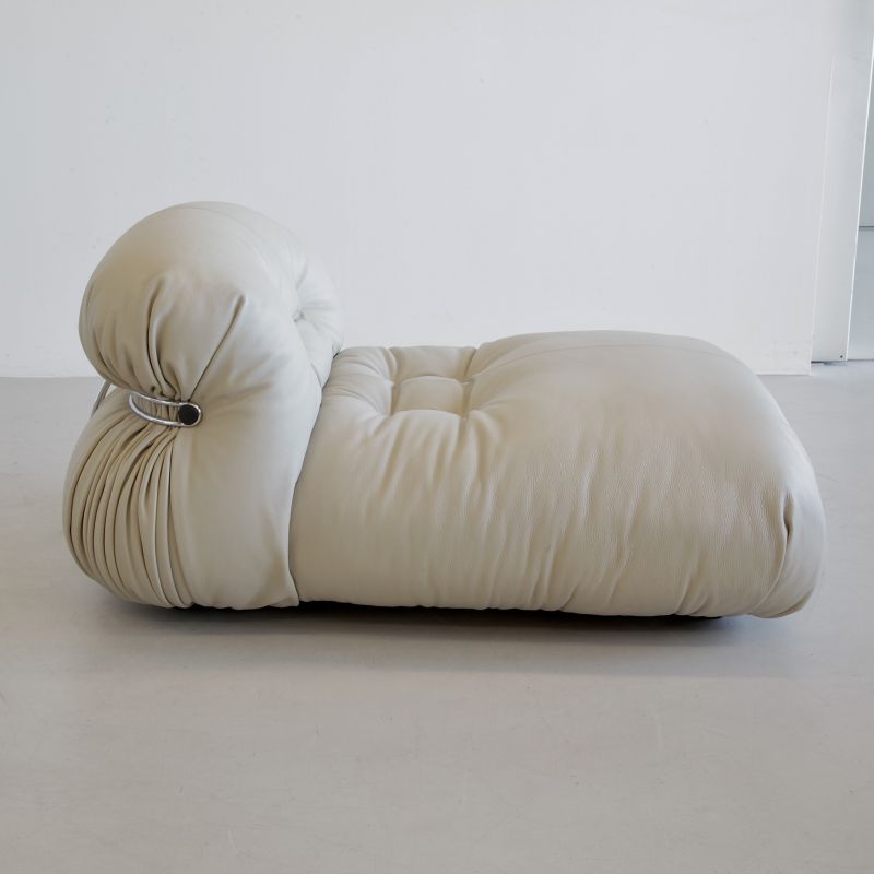 Fine Leather SORIANA Chaiselongue von Tobia & Afra Scarpa for CASSINA