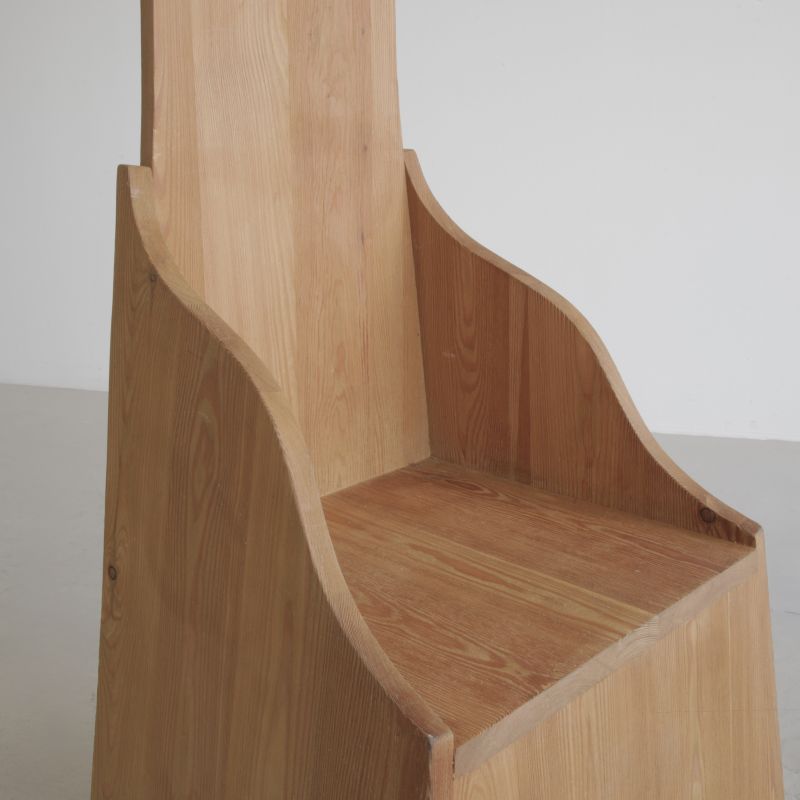 'Fratina' Chair by Mario CEROLI, 1972 SIGNED