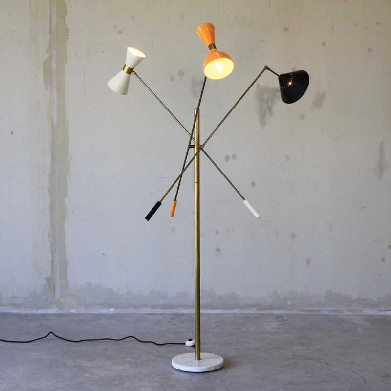 Italian Floor Lamp, 1950's