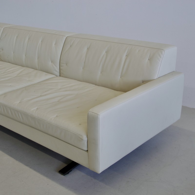 Large 3-Seat Sofa by Poltrona Frau, Italy.