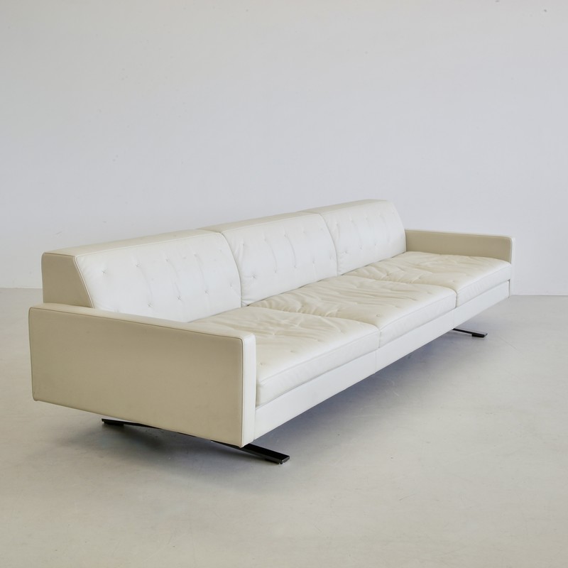 Large 3-Seat Sofa by Poltrona Frau, Italy.