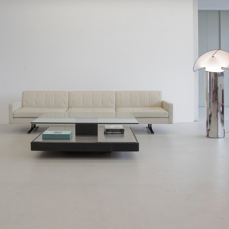 Large 3-Seat Sofa by Poltrona Frau, Italy.