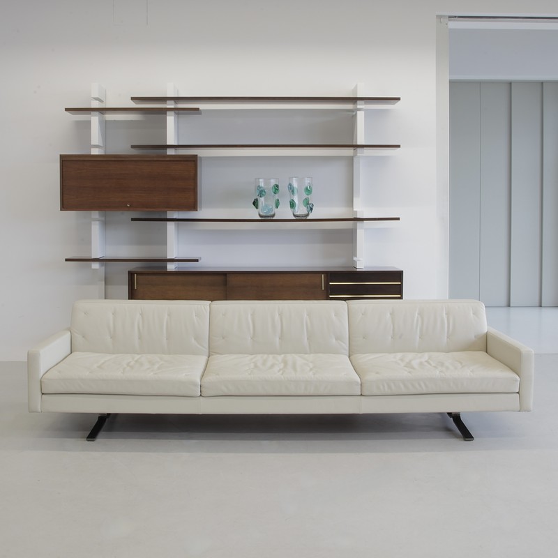 Large 3-Seat Sofa by Poltrona Frau, Italy.