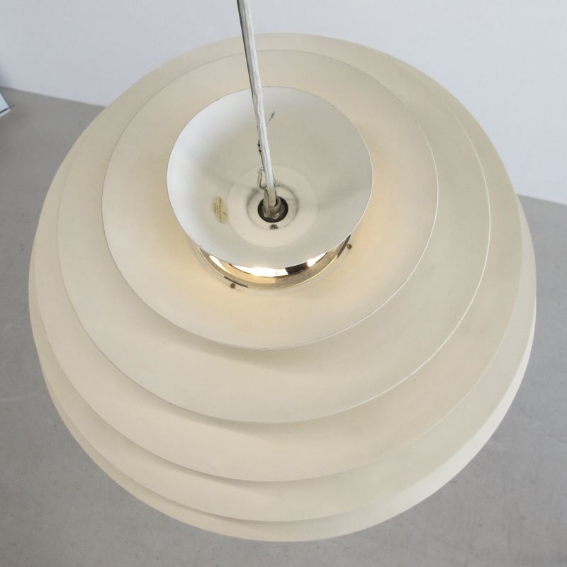 Large PH Louvre Pendant by Poul HENNINGSEN for Louis Poulsen, 1970s