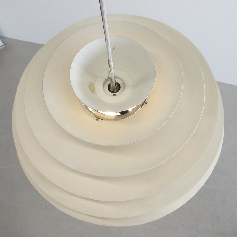 Large PH Louvre Pendant by Poul HENNINGSEN for Louis Poulsen, 1970s