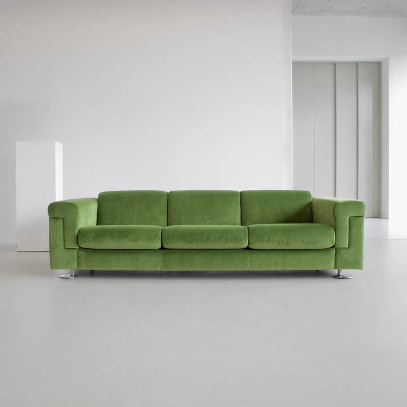 Large Sofa D120 by Valeria BORSANI and Alfredo BONETTI, TECNO MILANO 1966