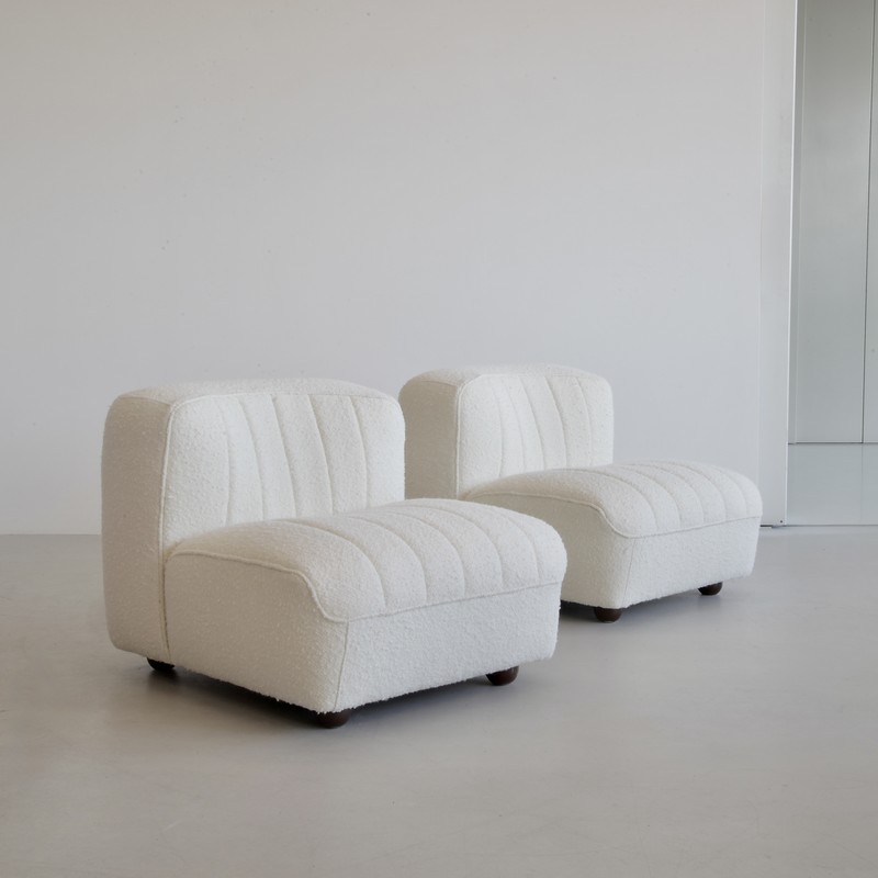 Pair of Chairs by Tito AGNOLI for ARFLEX, 1969