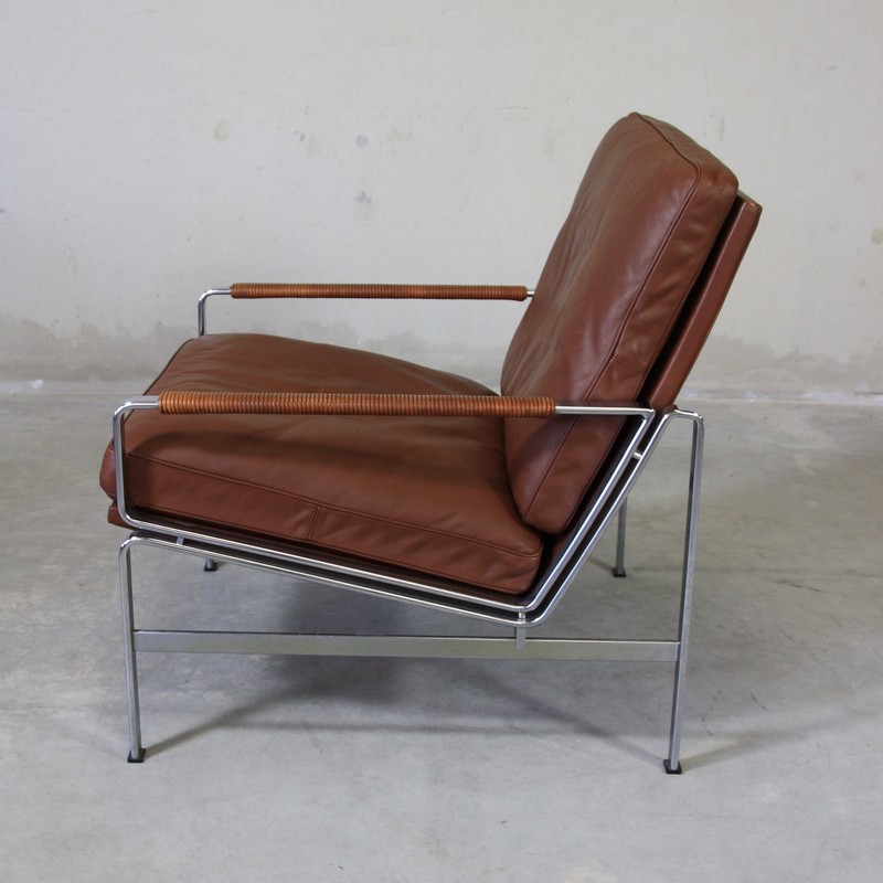 Pair of Leather Armchairs by FABRICS & KASTHOLM