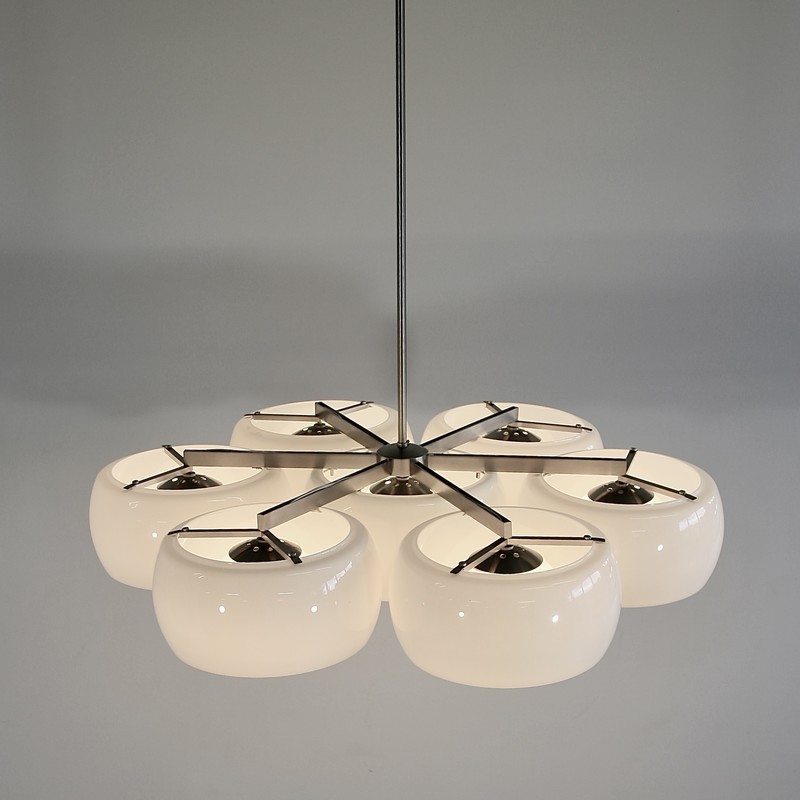 PENTACLINIO Ceiling Lamp, design by Vico MAGISTRETTI for Artemide, 1961