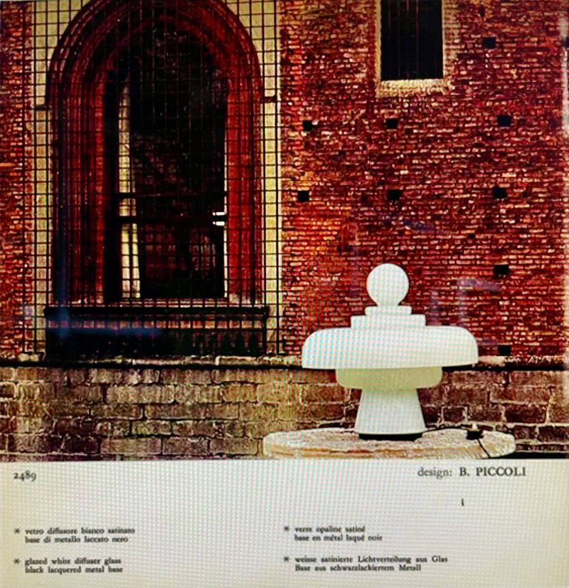REGINA Lamp by Bobo PICCOLI, FONTANA ARTE 1968