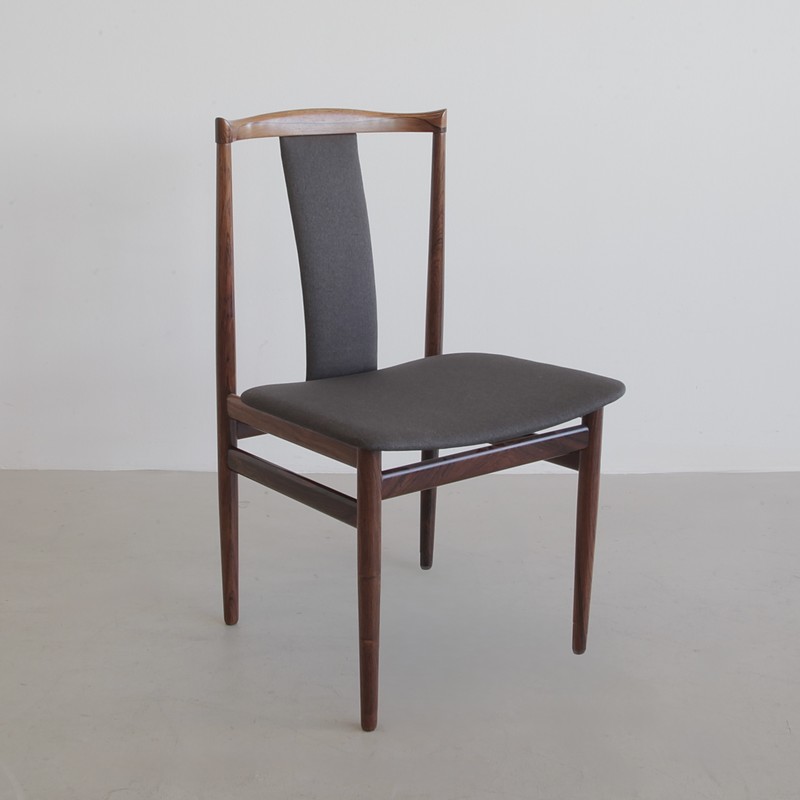 Set of 4 Dining Chairs designed by Henning Sorensen, Denmark1968