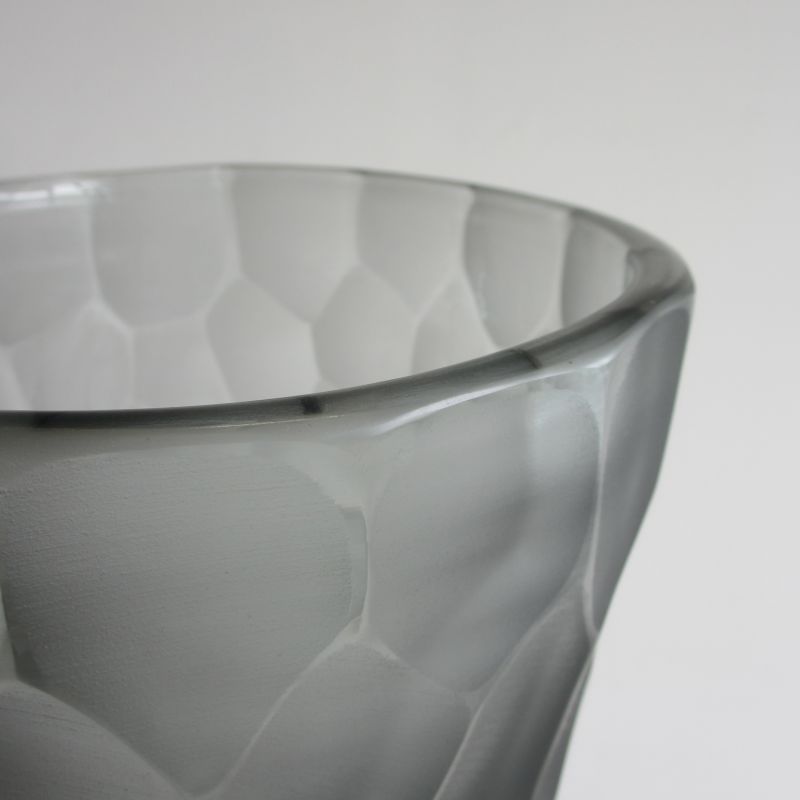 Signed MURANO Glass Vase, Italy (light green)