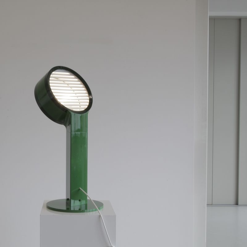 TAMBURO Small Floor/ Table Lamp by Afra & Tobia SCARPA, 1973