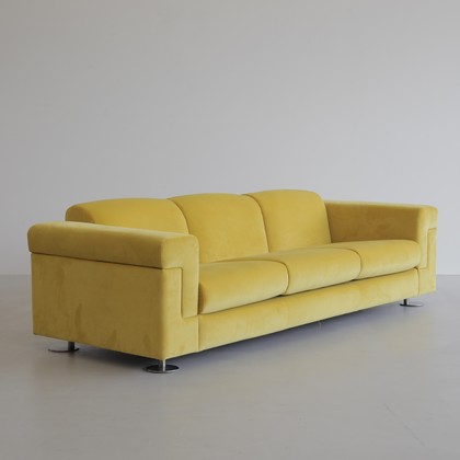 Large Sofa D120 by Valeria BORSANI and Alfredo BONETTI, TECNO 1966