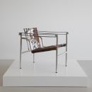Original Armchair 'Fauteuil á Dossier Basculant'  LC1 by Le Corbusier, P. Jeanneret and C. Perriand