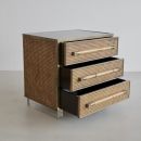 SIGNED Pair of Commodes/ Night Stands by Sandro PETTI, 1975