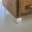 SIGNED Pair of Commodes/ Night Stands by Sandro PETTI, 1975