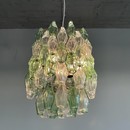 Carlo SCARPA designed Polyhedron Chandelier by VENINI 1970s