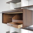 "EXTENSO" Modular Shelving System produced by AMMA TORINO, 1962