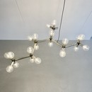 Large 'Atomic' Chandelier by Trix and Robert HAUSSMANN, 1969