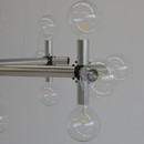 Large 'Atomic' Chandelier by Trix and Robert HAUSSMANN, 1969