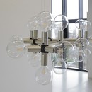 Large 'Atomic' Chandelier by Trix and Robert HAUSSMANN, 1969