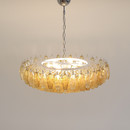 Large Polyhedron Glass Chandelier by Carlo SCARPA