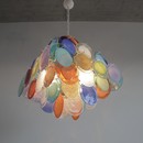 Multi-Colored Murano Glass VISTOSI Chandelier, 1980s