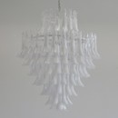 MURANO Glass Saddle Form eight-tier Chandelier