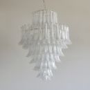 MURANO Glass Saddle Form eight-tier Chandelier