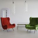 Original SENIOR Armchair by Marco ZANUSO, Arflex  Italy