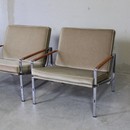 Pair of Armchairs by FABRICS &amp; KASTHOLM