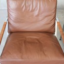 Pair of Leather Armchairs by FABRICS &amp; KASTHOLM