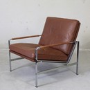 Pair of Leather Armchairs by FABRICS &amp; KASTHOLM