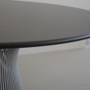 Round Warren PLATNER Dining Table with Stone Top, KNOLL INTERNATIONAL