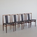 Set of 4 Dining Chairs designed by Henning Sorensen, Denmark1968