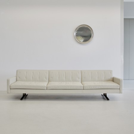 Large 3-Seat Sofa by Poltrona Frau, Italy.