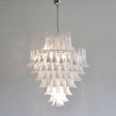 MURANO Glass Saddle Form eight-tier Chandelier